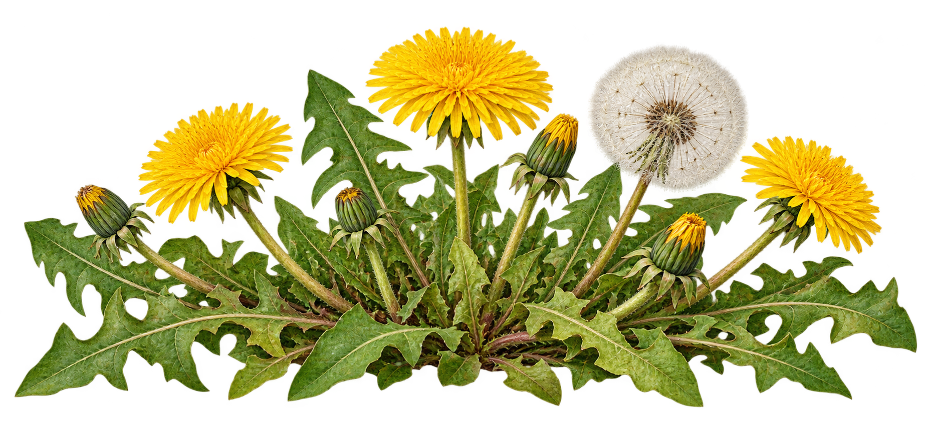 Dandelion botanical illustration